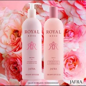 Roses body Oil and Roses body lotion